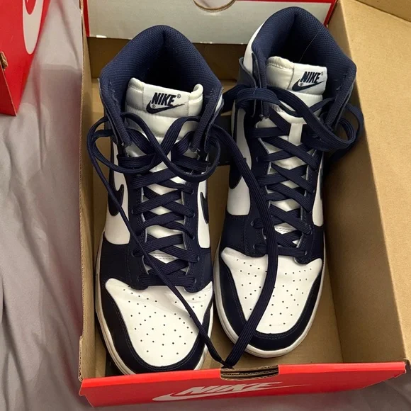 Nike Dunk High ‘Midnight Navy’ - Picture 2 of 3